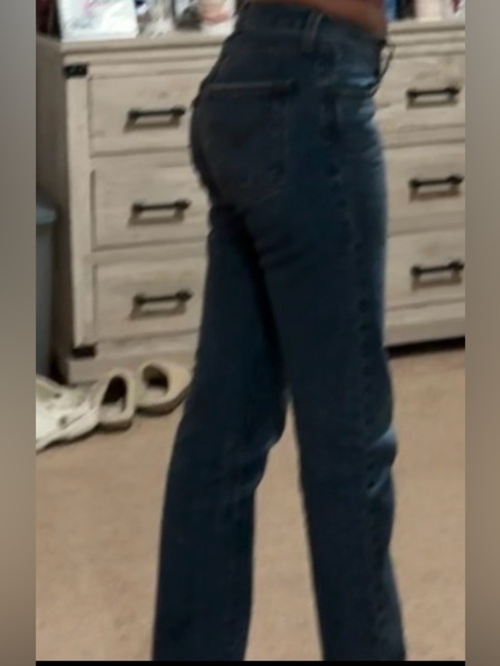 LEVI’S JEANS - MIDDY STRAIGHT IDLE TIME